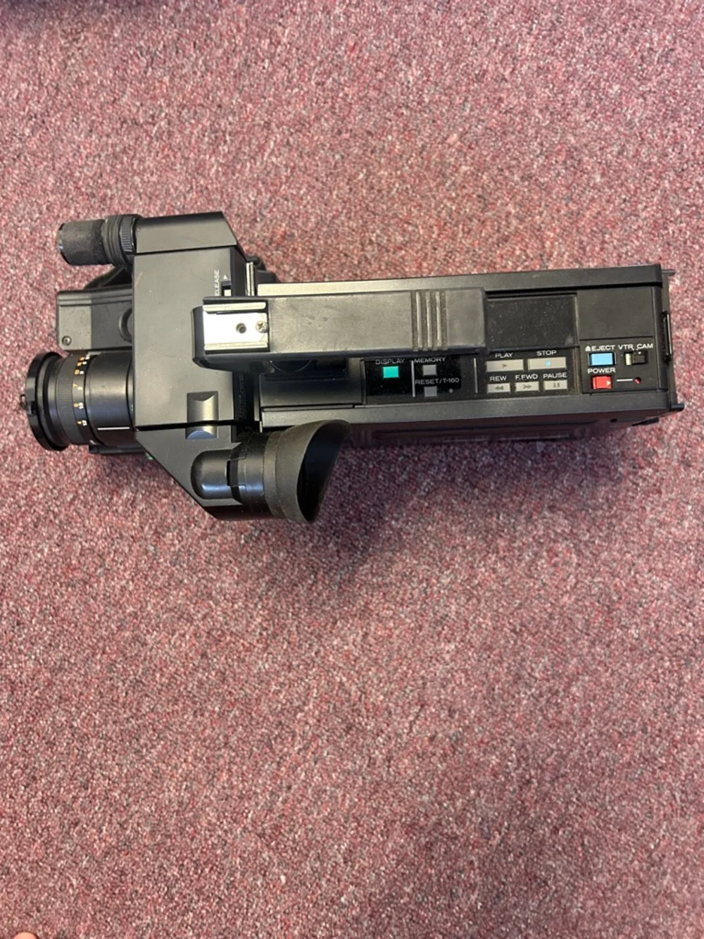 Hitachi Camcorder VHS Movie Camcorder in Black